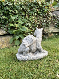 Stone Cast 'dozing Dragon' Small Outdoor Ornament - thumbnail 7