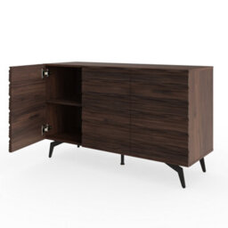Gfw Bantham Large Sideboard Dark Walnut - thumbnail 4