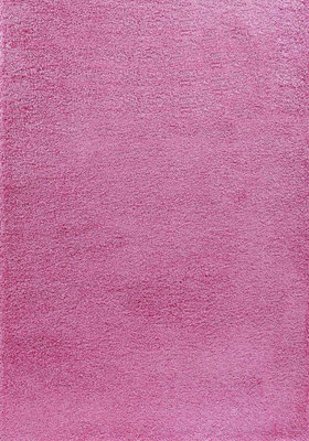 Modern Extra Large Small Soft 5Cm Shaggy Non Slip Bedroom Living Room Carpet Runner Area Rug - Pink 60 X 110 Cm - image 1