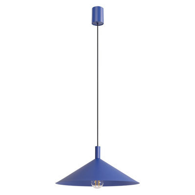 Sollux Lighting Nox Steel Ultramarine 1 Lights Modern Pendant Lamps - image 1