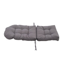 Living And Home Supportive Comfortable Dark Grey Garden Chair Seat Pad Cushion Waterproof Outdoor Bench Swing Chair Seat Cushion L 110 X  W 48 Cm - thumbnail 2
