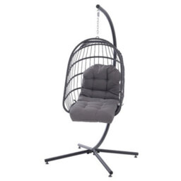 Living And Home Supportive Comfortable Dark Grey Garden Chair Seat Pad Cushion Waterproof Outdoor Bench Swing Chair Seat Cushion L 110 X  W 48 Cm - thumbnail 5