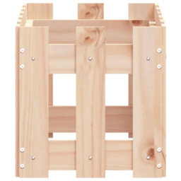 Berkfield Versatile Garden Planter With Fence Design 60X30X30 Cm Solid Wood Pine - thumbnail 6