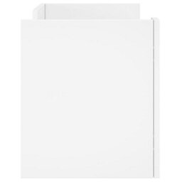 Berkfield Tv Cabinet White 80X35X40 Cm Engineered Wood - thumbnail 5