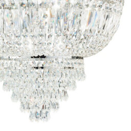 Ideal Lux Dubai 3 Light Ceiling Light Chandelier Chrome, E14 - thumbnail 2