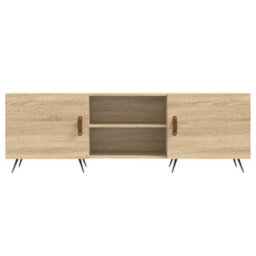 Berkfield Tv Cabinet Sonoma Oak 150X30X50 Cm Engineered Wood - thumbnail 5