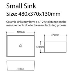 London Sink Company Small Anthracite Grey 480 X 370 X 130 mm Ceramic Belfast Butler Sink With Waste - thumbnail 3