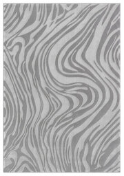 Vellure Modern Indoor Living Room Area Rug Embossed Metallic Sheen Marble Design Anthracite 200X290 Cm - thumbnail 2