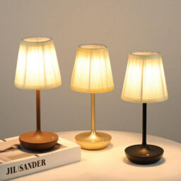 Amorly Table Lamp Wireless Led Rechargeable Light Touch Dimmable Usb Rechargeable Lightindoor Outdoor,brown - thumbnail 4