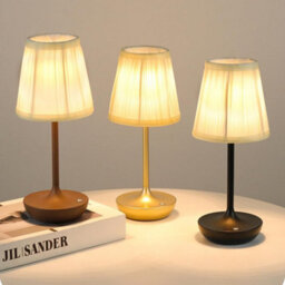 Amorly Table Lamp Wireless Led Rechargeable Light Touch Dimmable Usb Rechargeable Lightindoor Outdoor,brown - thumbnail 6