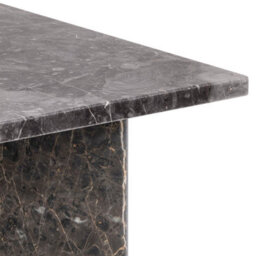 Furniture To Go Vega Square Coffee Table With Marron Marble Top 90Cm - thumbnail 6