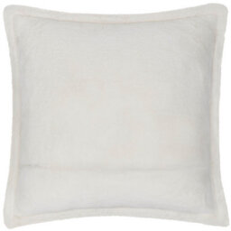 Furn. Kallu Faux Fur Ecru Cushion Cover - thumbnail 2