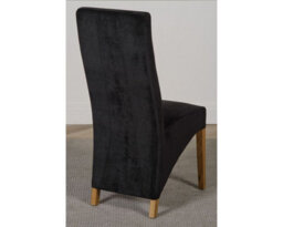 That's Furniture Richmond 90Cm - 150Cm Square Oak Extending Dining Table And 4 Chairs Dining Set With Lola Black Fabric Chairs - thumbnail 7