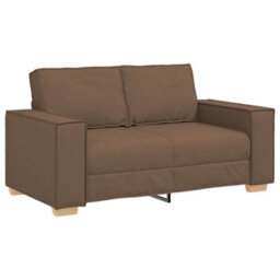 Vidaxl Sofa Set With Cushion 3 Pcs Brown 220 X 78 X 84 Cm Fabric - thumbnail 5