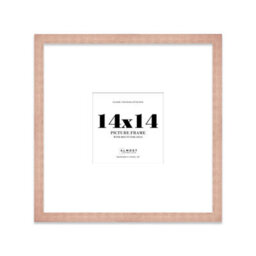 "14X14"" Bronze Picture Frame - 14X14"" Square Frame With 10X10"" Mount For 14X14""/10X10"" Pictures Art Deco Style Room Decor, 1 Pack" - thumbnail 1