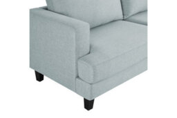 Home Detail Dale 3 Seater Sofa, Pale Blue Linen Fabric - thumbnail 7