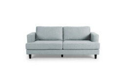 Home Detail Dale 3 Seater Sofa, Pale Blue Linen Fabric - thumbnail 3