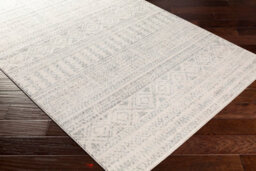 Livabliss Elaziz-Global Grey White Global Living Dining Bedroom Rug 200 X 275 Cm Easy Care, Non Shedding - thumbnail 6
