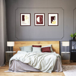 Happy Homewares Contemporary And Sleek Cream Linen Fabric Oval Lamp Shade 60W Maximum - thumbnail 6