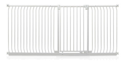 Bettacare Extra Tall Elite Dog Gate, 234Cm - 243Cm, Matt White, Extra Tall 96.8Cm In Height, Pressure Fit Pet Gate - image 1