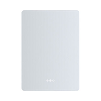 Darphe 50Cm W X 70Cm H Led Anti-Fog Bathroom Mirror, Translucent Type - image 1