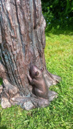 Inspirational Gifting Cat And Mouse Garden Sculpture Resin Ornament - thumbnail 5