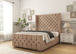 Comfort Beds Monte Carlo Mink Naples Bed Frame - thumbnail 1