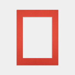 Ak Frames 12X16 Poppy Red Picture Mounts To Fit A4 Aperture Size - Mount Board Only (No Frame Included) - thumbnail 1