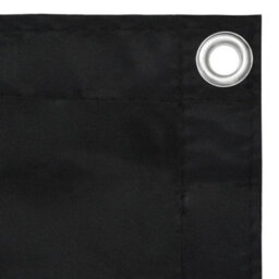 Berkfield Balcony Screen Black 120X300 Cm Oxford Fabric - thumbnail 3