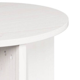 Berkfield Coffee Table 2 Pcs White Solid Pine Wood - thumbnail 7