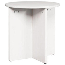Berkfield Coffee Table 2 Pcs White Solid Pine Wood - thumbnail 6