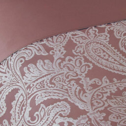 Emma Barclay Duchess Jacquard Luxury Bedding Duvet Set Blush - thumbnail 3