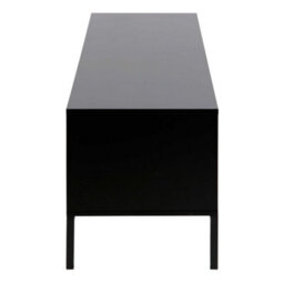 Wyld Haus El Paso Tv Unit, Black Frame With Wild Oak Veneer, 2 Doors 1 Drawer - thumbnail 5