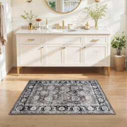 Imperial Rooms Homeware Soft Pile Small Rug Living Room Rugs Anti Slip Doormat Rug Kitchen Rugs Harmony 40X60Cm - thumbnail 5