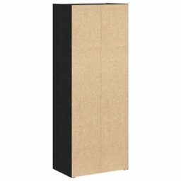 Berkfield Bookcase Black Oak 40X24X102 Cm Engineered Wood - thumbnail 7
