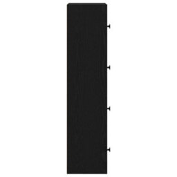 Berkfield Bookcase Black Oak 40X24X102 Cm Engineered Wood - thumbnail 6