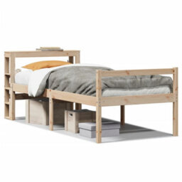 Berkfield Senior Bed With Headboard Without Mattress 75X190 Cm Small Single - thumbnail 2