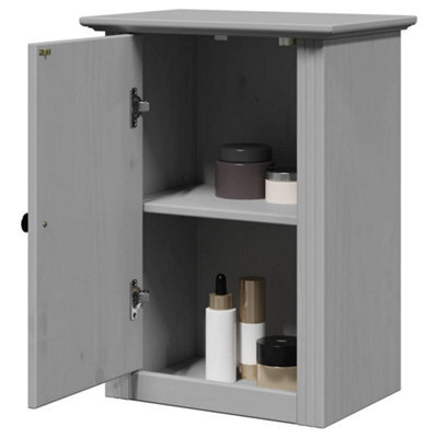 Berkfield Bathroom Wall Cabinet Bodo Grey 44X30X60 Cm - image 1