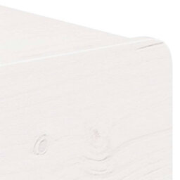 Berkfield Bedside Table White 44 X 32.5 X 40 Cm Solid Pine Wood - thumbnail 9