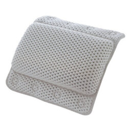 Taylor & Brown Bathtub Pillow - Soft, Non-Slip Cushioned Headrest With 8 Suction Cups, Waterproof For Luxury Home Spa Relaxation - thumbnail 3