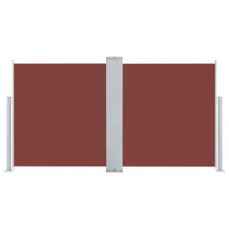 Walplus Retractable Side Awning Garden Sun Shade Canopy Gazebo For Back Door, Porch, Patio Brown 100X600 Cm - thumbnail 4