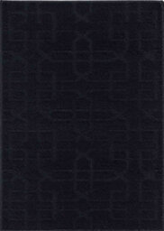 Ivy Washable Cubed Trellis Design Anti Slip Doormats Black 80X150 Cm - thumbnail 3