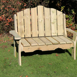 Churnet Valley Garden Furniture Ltd Churnet Valley Alton Manor Bench - thumbnail 2