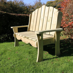 Churnet Valley Garden Furniture Ltd Churnet Valley Alton Manor Bench - thumbnail 3