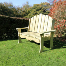 Churnet Valley Garden Furniture Ltd Churnet Valley Alton Manor Bench - thumbnail 4