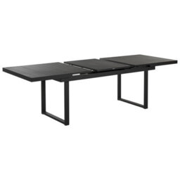 Beliani Garden Dining Set 8 Seater Valcanetto/taviano Black Metal With Cushions - thumbnail 8
