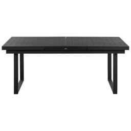 Beliani Garden Dining Set 8 Seater Valcanetto/taviano Black Metal With Cushions - thumbnail 5