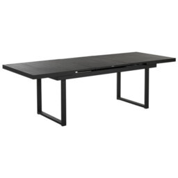 Beliani Garden Dining Set 8 Seater Valcanetto/taviano Black Metal With Cushions - thumbnail 7
