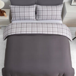 Pamposh Super King Duvet Set Brushed Microfiber Super King Duvet Cover Hypoallergenic With Zipper Closure For All Seasons - thumbnail 5