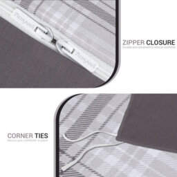 Pamposh Super King Duvet Set Brushed Microfiber Super King Duvet Cover Hypoallergenic With Zipper Closure For All Seasons - thumbnail 8